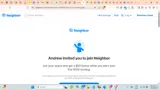 Neighbor coupon verification screenshot