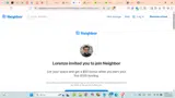 Neighbor coupon verification screenshot