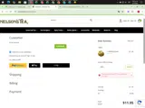 Nelson's Tea coupon verification screenshot