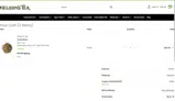 Nelson's Tea coupon verification screenshot