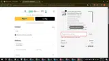 BLACKSALE coupon verification screenshot