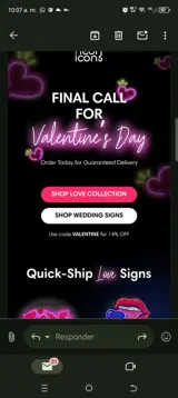 Neon Icons coupon verification screenshot