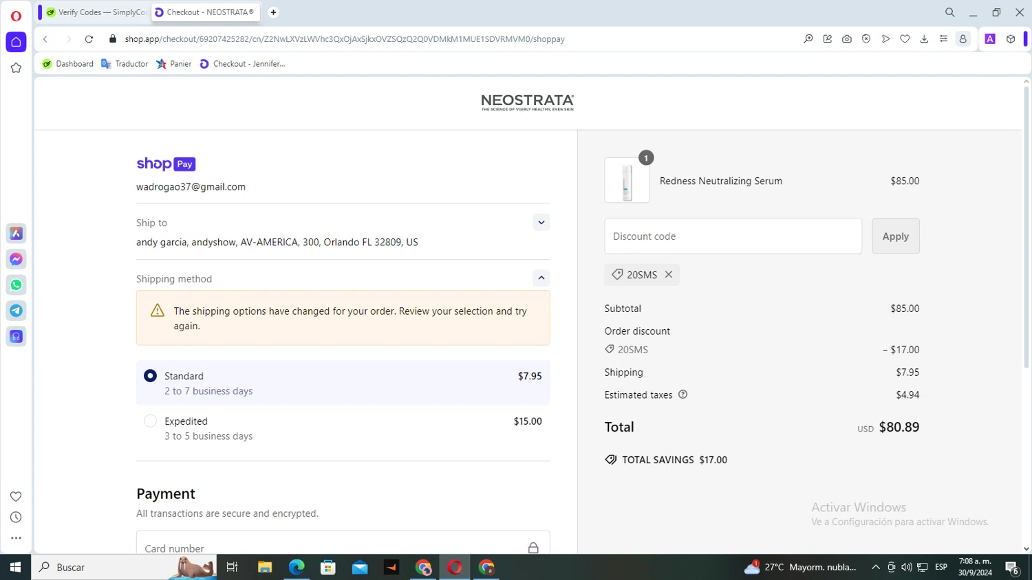 how to use NeoStrata coupons