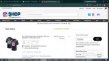 New England Patriots coupon verification screenshot