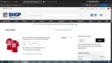 New England Patriots coupon verification screenshot