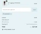 SAVE5NOW coupon verification screenshot