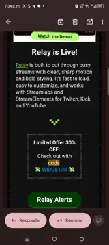 Nerd or Die coupon verification screenshot