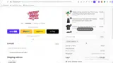 WELCOME20 coupon verification screenshot