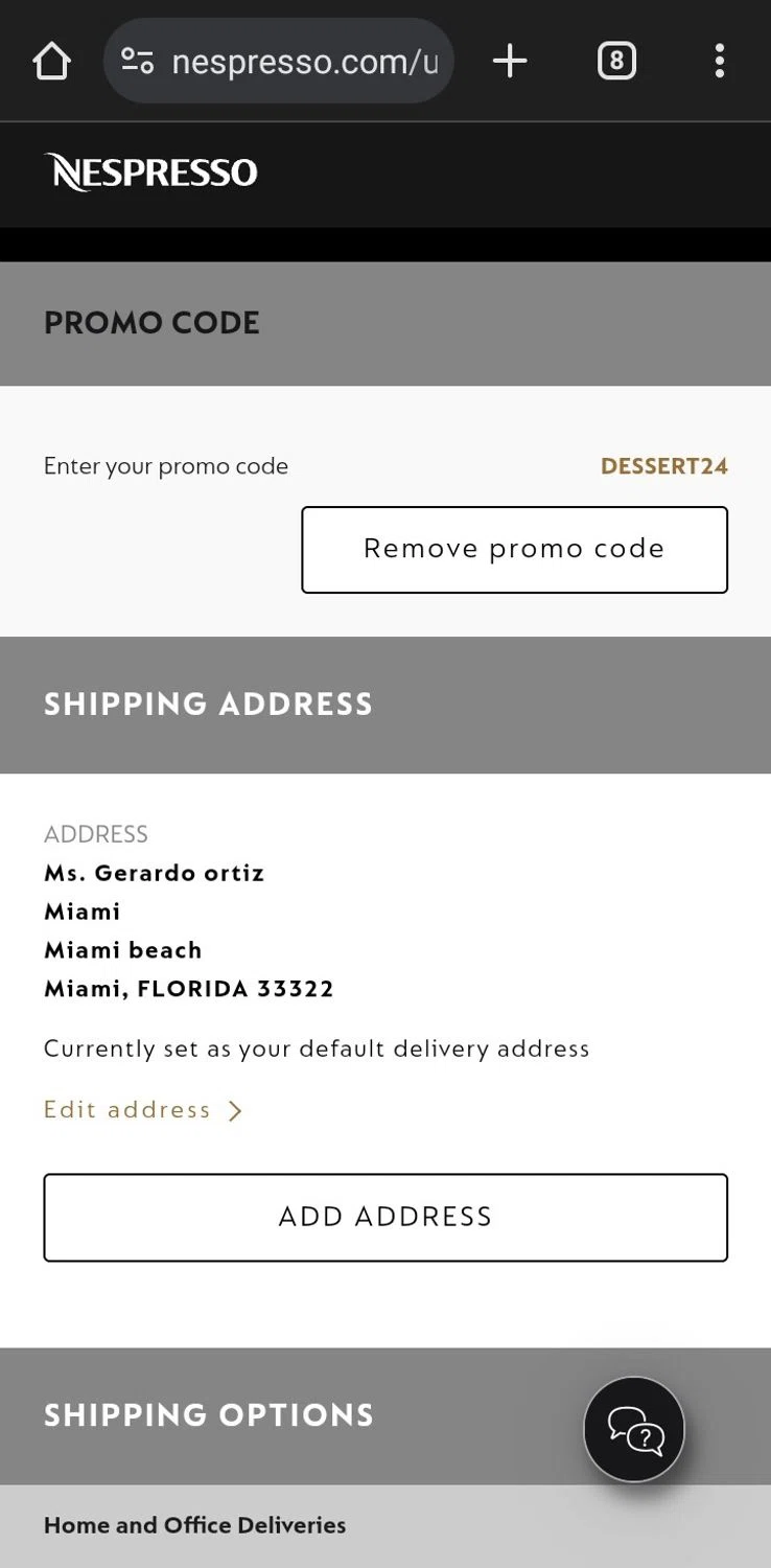 Nespresso new estoy member promo code