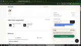 Nespresso coupon verification screenshot