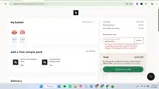Nespresso coupon verification screenshot