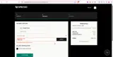 Nespresso coupon verification screenshot