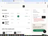 Nespresso coupon verification screenshot