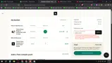Nespresso coupon verification screenshot