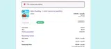 PARENTS40 coupon verification screenshot