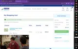 Nestle Health Science Nutrition Store coupon verification screenshot