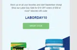 Nestle Health Science Nutrition Store coupon verification screenshot