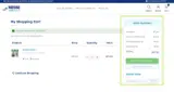 Nestle Health Science Nutrition Store coupon verification screenshot