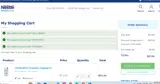 Nestle Health Science Nutrition Store coupon verification screenshot