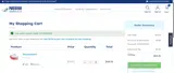 Nestle Health Science Nutrition Store coupon verification screenshot