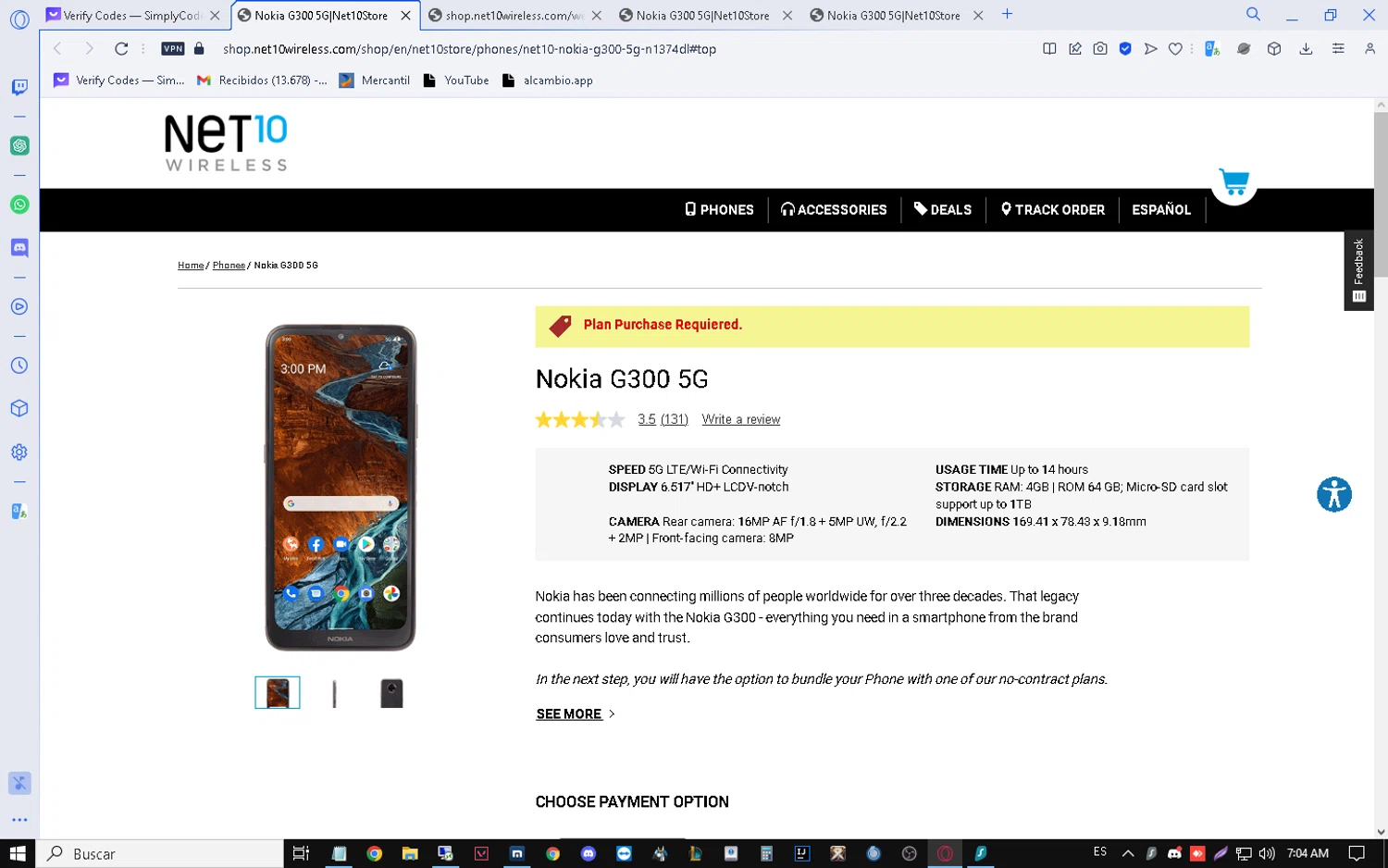 Net10 Wireless checkout page showing Net10 Wireless promo code box | Screenshot taken by SimplyCodes community member on Oct 14, 2023