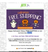 spooky25 coupon verification screenshot