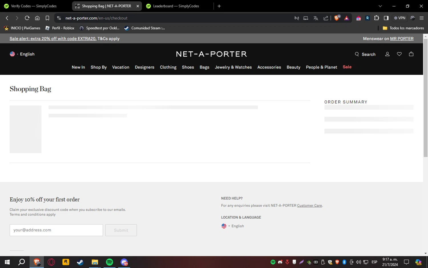 NetAPorter Promo Codes 20 Off July 2024