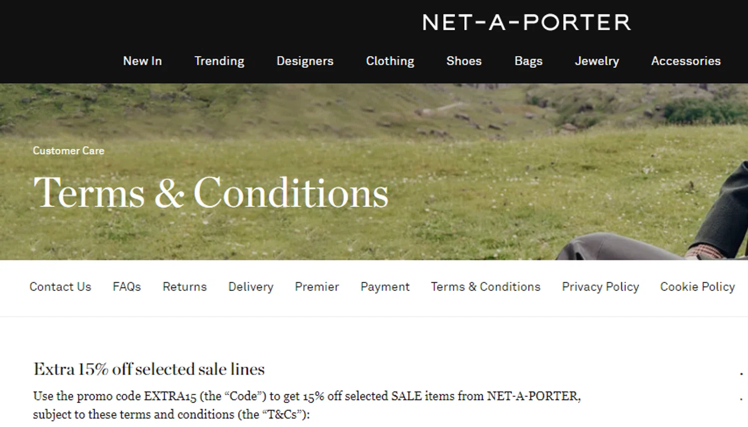 Net-A-Porter promo code screenshot showing code EXTRA15 applied at Net-A-Porter checkout page. Uploaded by SimplyCodes community member RonaldAcunaJr on Jan 28, 2026