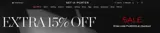Net-A-Porter coupon verification screenshot