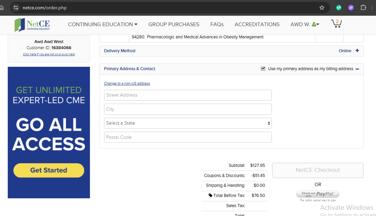 NetCE Promo Codes - 10% Off (2 Verified) Apr 2026
