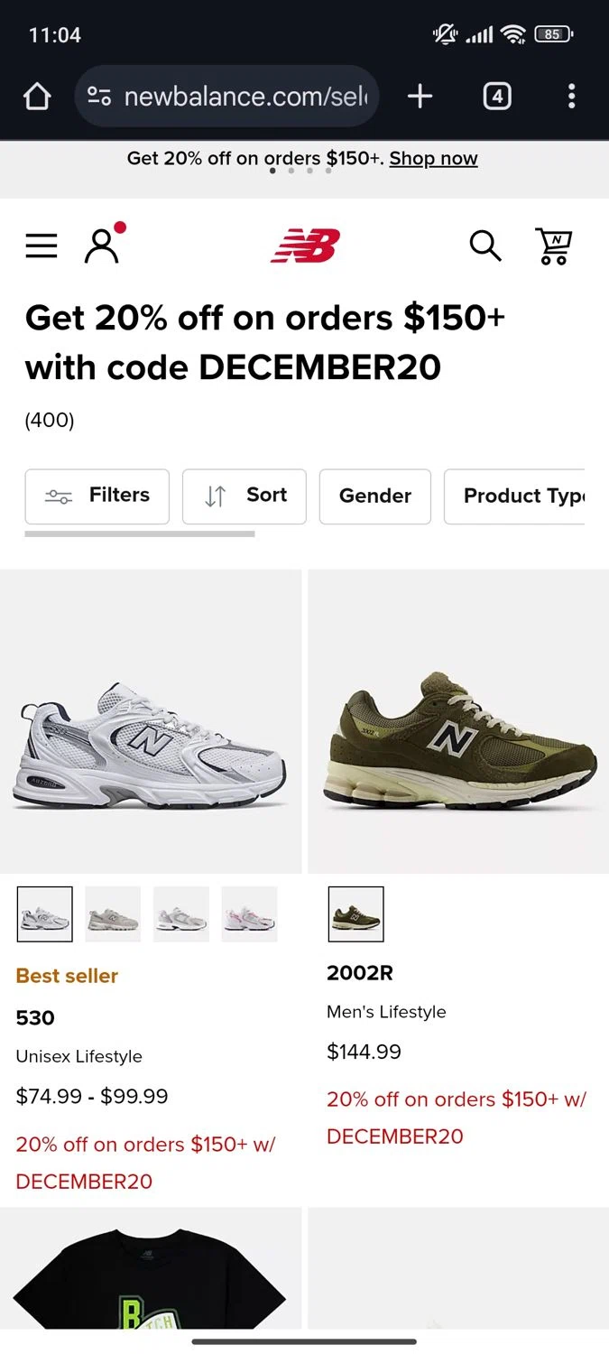 New balance black friday promo code hotsell