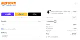 NEWBORN10 coupon verification screenshot