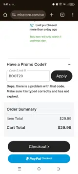 New England Revolution coupon verification screenshot