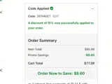 New England Revolution coupon verification screenshot