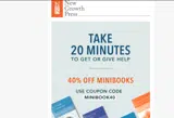 minibook40 coupon verification screenshot