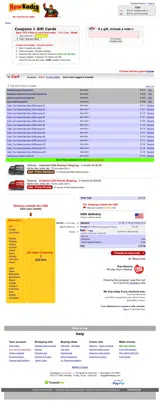 NewKadia.com coupon verification screenshot