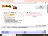 NewKadia.com coupon verification screenshot