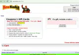 NewKadia.com coupon verification screenshot