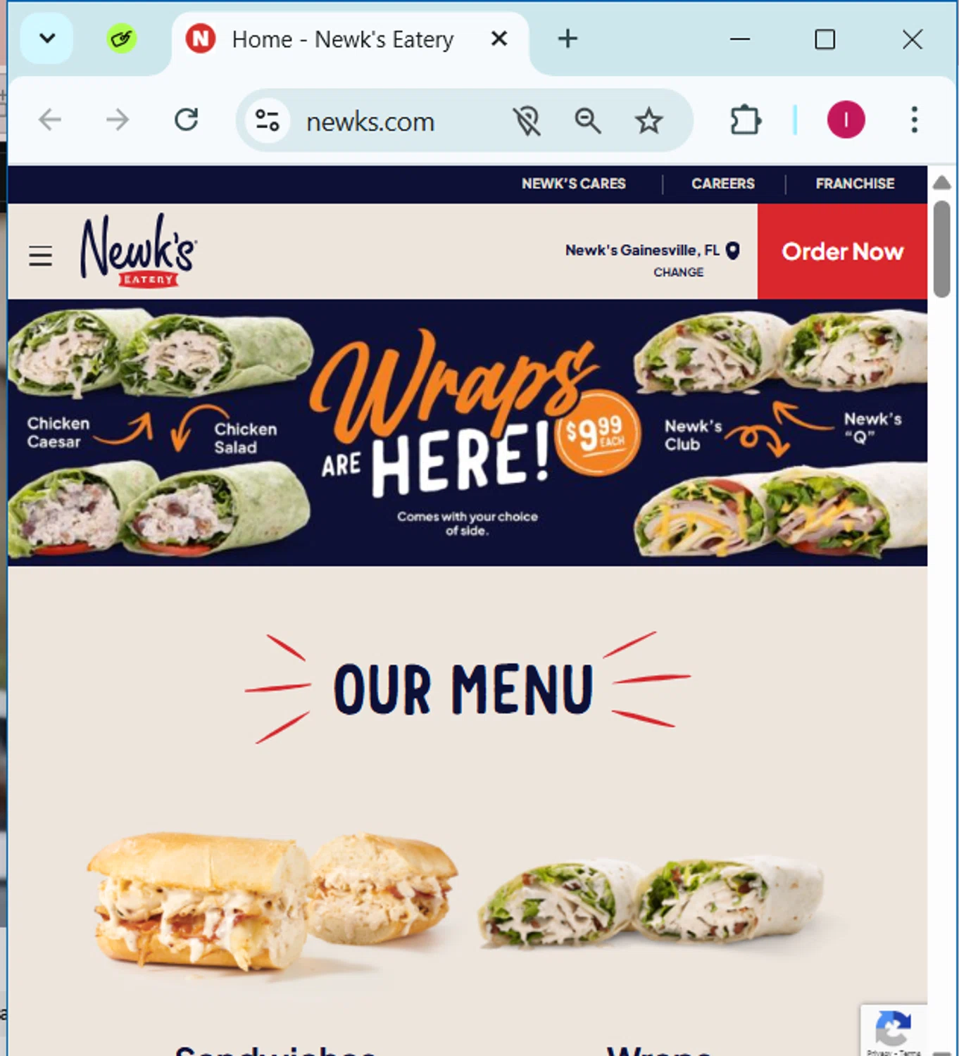 Newk's Eatery promo code screenshot showing code NEWKS20 applied at Newk's Eatery checkout page. Uploaded by SimplyCodes community member SavingsPhoenix2740 on Mar 31, 2025