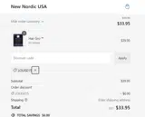 LOUISE15 coupon verification screenshot