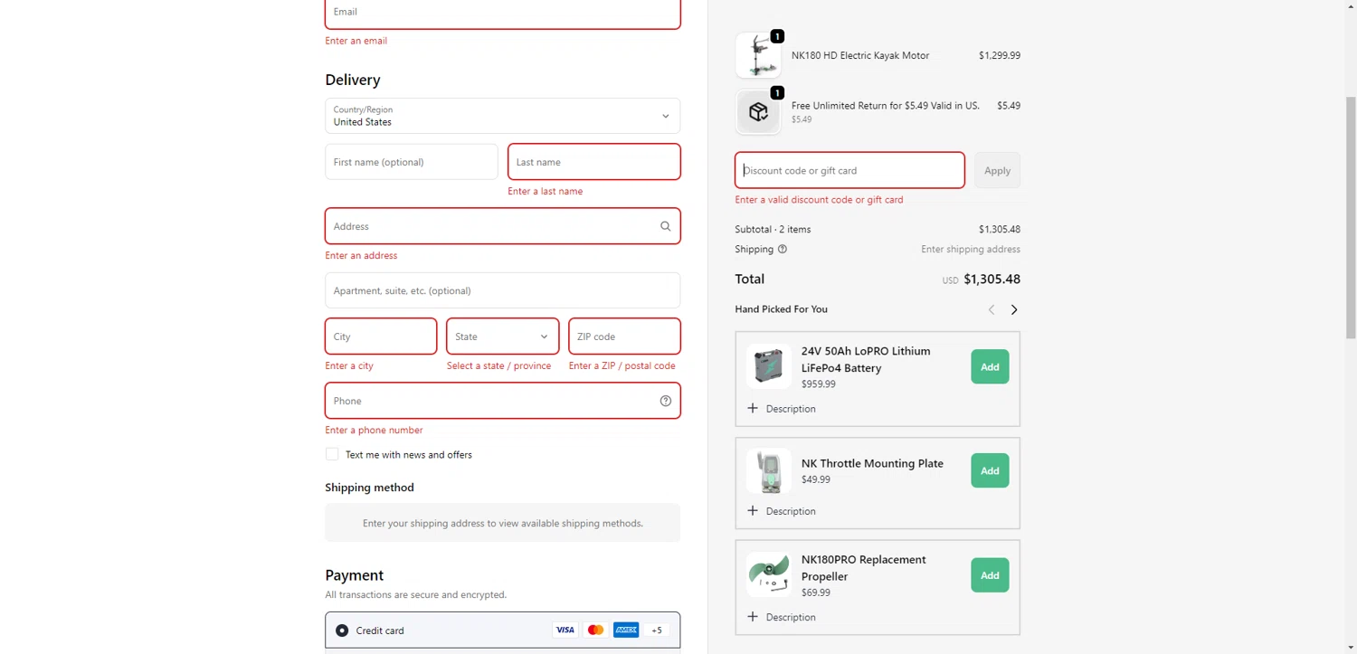 Newport Vessels promo code screenshot showing code ALBERT10-SHIP applied at Newport Vessels checkout page. Uploaded by SimplyCodes community member ValiantAce1810 on Feb 21, 2026