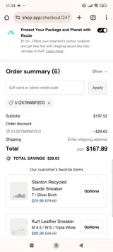 51ZX78WBPZC0 coupon verification screenshot