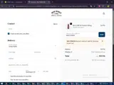 WELCOME20 coupon verification screenshot