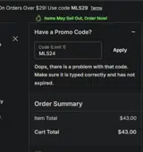 New York City FC coupon verification screenshot