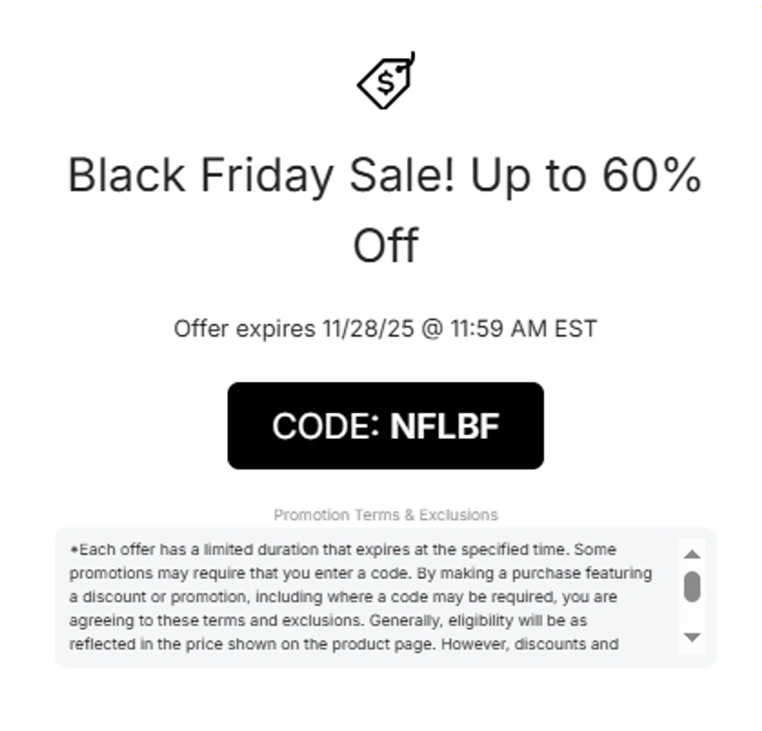 New York Giants promo code screenshot showing code NFLBF applied at New York Giants checkout page. Uploaded by SimplyCodes community member Aresss on Nov 27, 2025