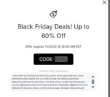 New York Jets coupon verification screenshot