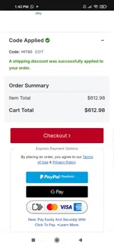New York Mets coupon verification screenshot