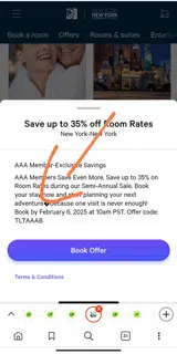 TLTAAAB coupon verification screenshot