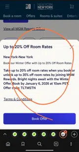 TLTMSTN coupon verification screenshot