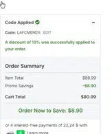 New York Red Bulls coupon verification screenshot
